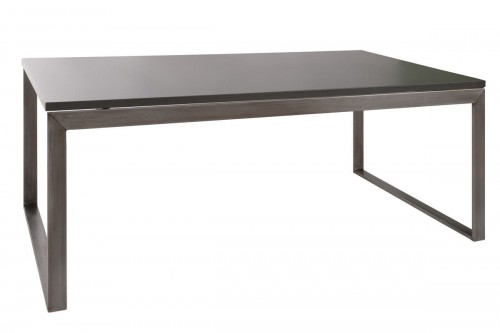 Стіл журнальний BRIGHTON R 120х65 Nicolas MDF графіт